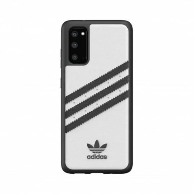 Чохол Adidas OR Moulded Case PU для Samsung Galaxy S20 (G980) White Black (38622)