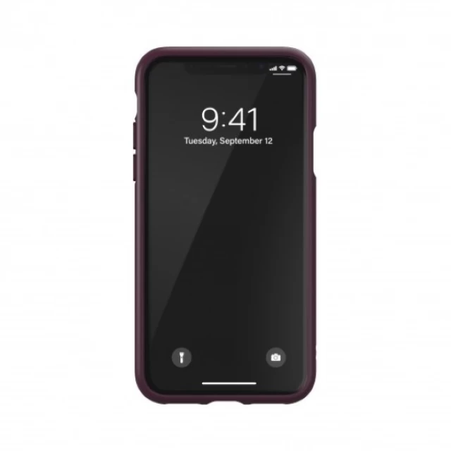 Чехол Adidas OR Moulded Case PU для iPhone XS | X Maroon Orange (40561)