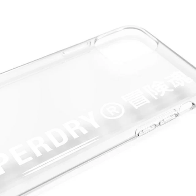 Чехол SuperDry Snap для iPhone 11 Clear White (8718846079709)