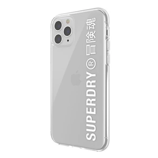 Чехол SuperDry Snap для iPhone 11 Pro Clear White (8718846079716)