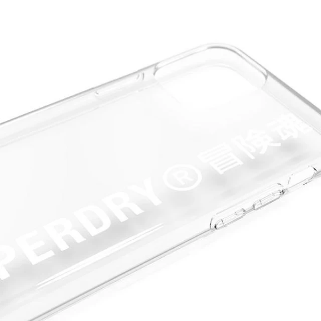 Чехол SuperDry Snap для iPhone 11 Pro Clear White (8718846079716)