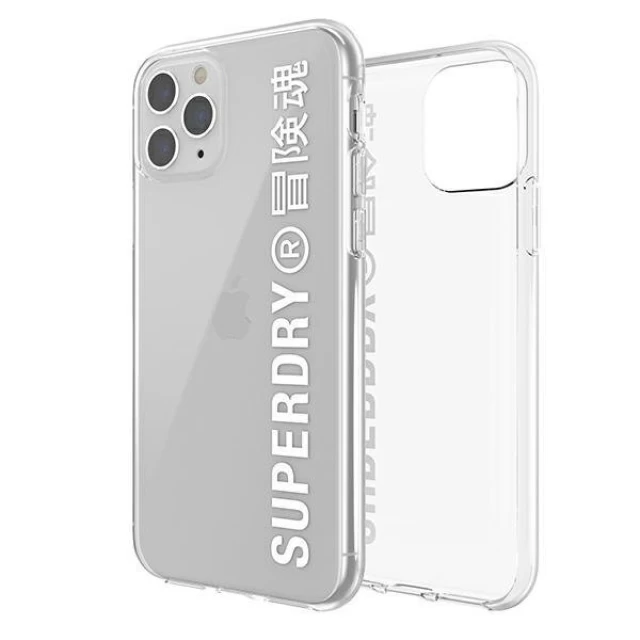 Чохол SuperDry Snap для iPhone 11 Pro Max Clear White (8718846079723)