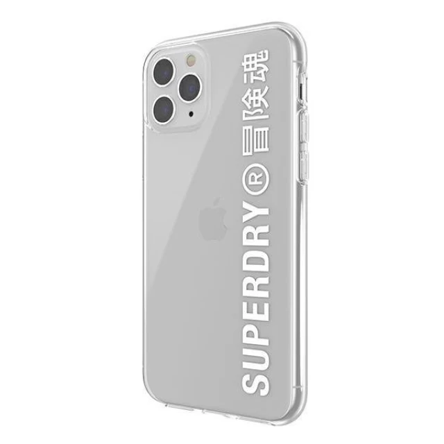 Чехол SuperDry Snap для iPhone 11 Pro Max Clear White (8718846079723)