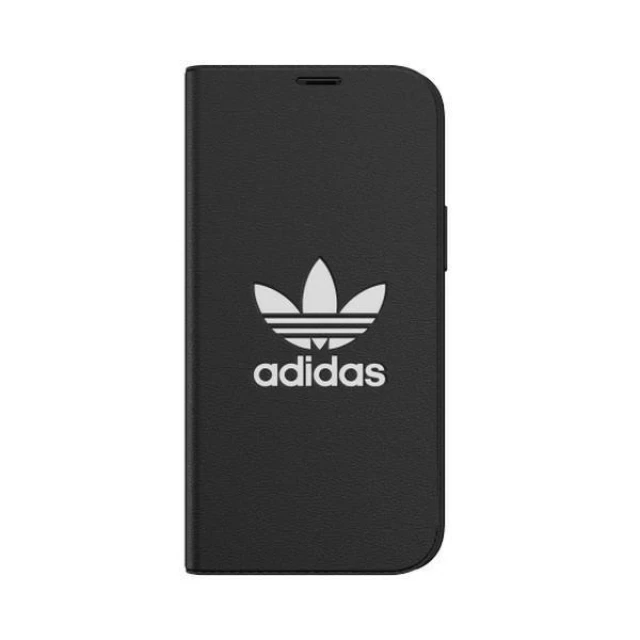 Чехол Adidas OR Booklet Basic для iPhone 12 mini White Black (8718846083553)