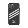 Чехол Adidas OR Moulded Case PU для iPhone 12 | 12 Pro Black White (42230)