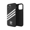 Чохол Adidas OR Moulded Case PU для iPhone 12 | 12 Pro Black White (42230)