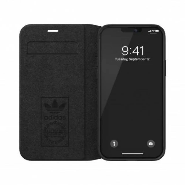 Чохол-книжка Adidas OR Booklet Case PU для iPhone 12 Pro Max Black White (42246)