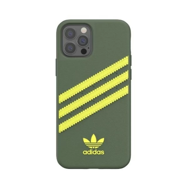 Чехол Adidas OR Moulded Case PU для iPhone 12 Pro Green (KAT04900-0)
