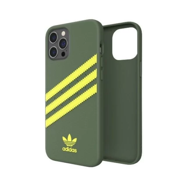 Чехол Adidas OR Molded PU FW20 для iPhone 12 Pro Max Green (8718846083836)