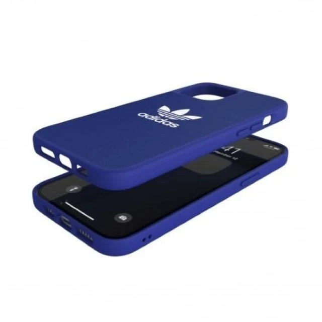 Чехол Adidas OR Moulded Case Canvas для iPhone 12 Pro Max Power Blue (42267)