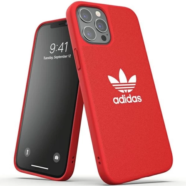 Чохол Adidas OR Moulded Case Canvas для iPhone 12 Pro Max Red (42270)