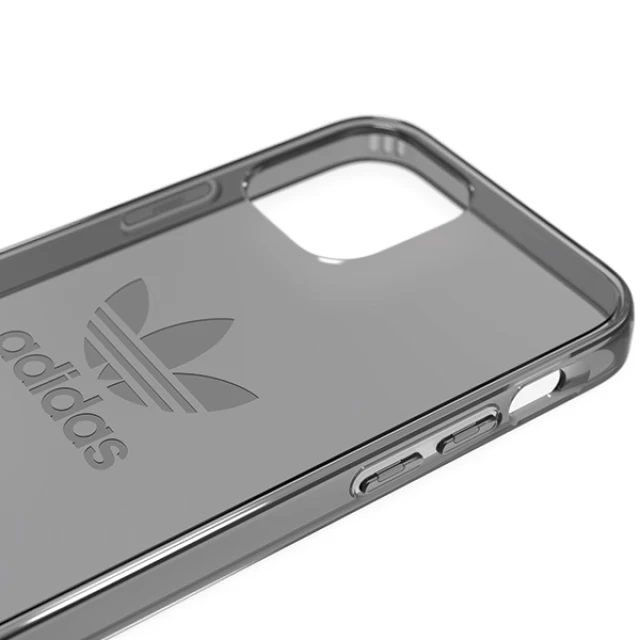 Чехол Adidas OR Protective Clear Case для iPhone 12 | 12 Pro Smokey Black (42385)