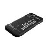 Чохол Diesel Moulded Case Core Barcode Graphic для iPhone 12 | 12 Pro Black/White (42489)