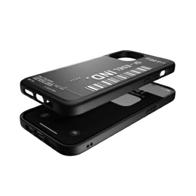 Чохол Diesel Moulded Case Core Barcode Graphic для iPhone 12 Pro Max Black/White (42490)