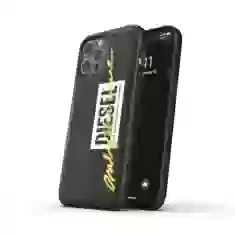 Чехол Diesel Moulded Case Embroidery для iPhone 12 Pro Max Black/Lime (42508)