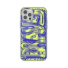 Чехол Diesel Snap Case Clear AOP для iPhone 12 Pro Max Blue/Lime (42565)