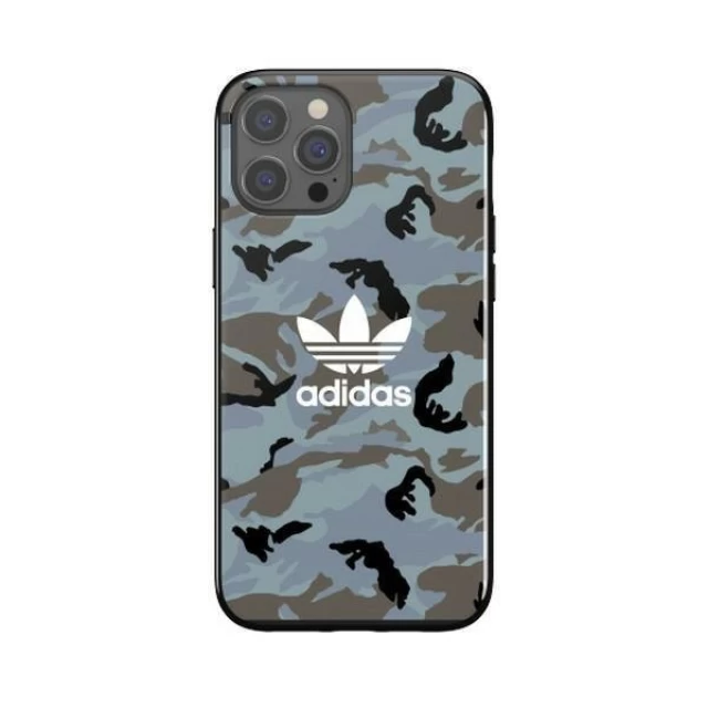 Чехол Adidas OR Snap Camo для iPhone 12 Pro Max Blue Black (8718846087452)