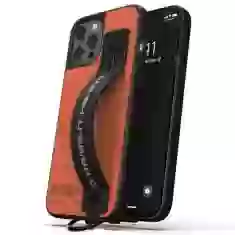 Чехол Diesel Handstrap Case Utility Twill для iPhone 12 | 12 Pro Black/Orange (44288)