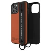 Чехол Diesel Handstrap Case Utility Twill для iPhone 12 Pro Max Black/Orange (44289)