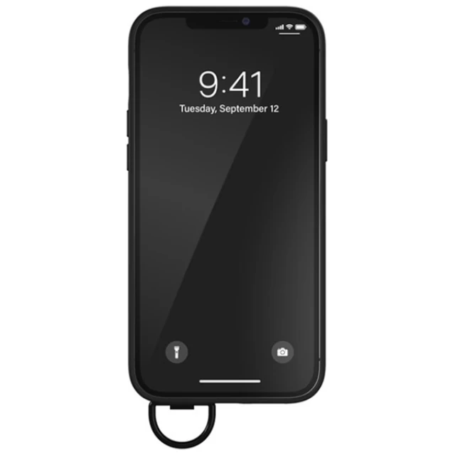 Чехол Diesel Handstrap Case Utility Twill для iPhone 12 | 12 Pro Black/Green (44291)