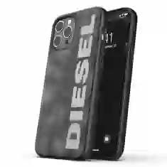 Чохол Diesel Moulded Case Bleached Denim для iPhone 12 | 12 Pro Grey/White (44297)