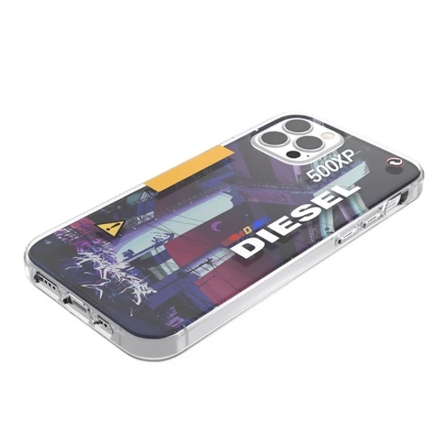 Чехол Diesel Clear Case Mad Dog Jones AOP для iPhone 12 | 12 Pro Colorful (44324)