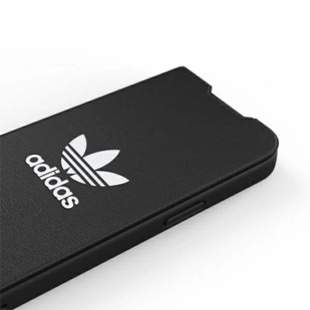 Чехол Adidas OR Booklet Basic для iPhone 13 White Black (8718846095457)