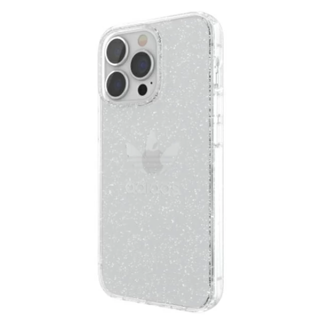 Чохол Adidas OR Protective Clear Case Glitter для iPhone 13 | 13 Pro Transparent (47120)