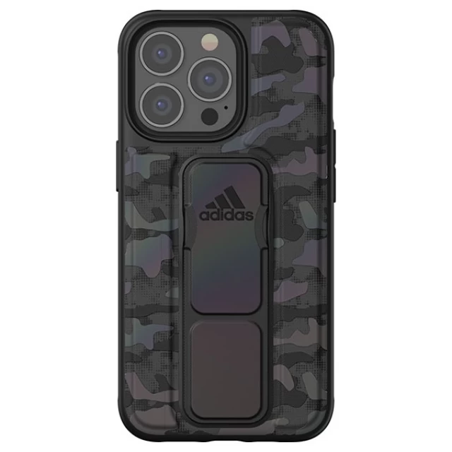 Чехол Adidas SP Grip Case Camo для iPhone 13 | 13 Pro Black (47243)