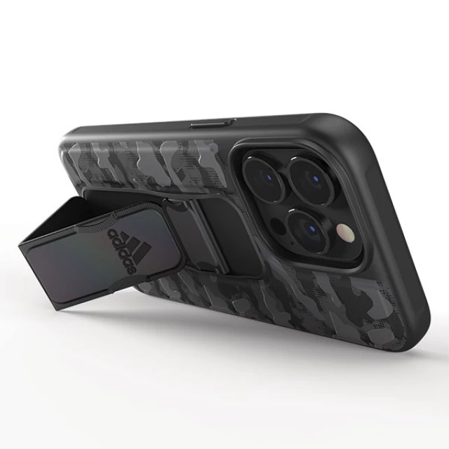 Чохол Adidas SP Grip Case Camo для iPhone 13 | 13 Pro Black (47243)