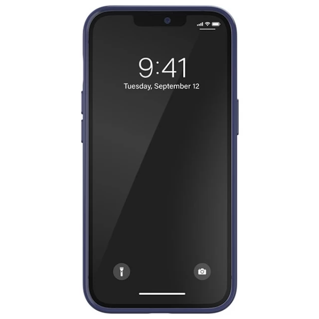 Чохол Adidas OR Snap Case Leopard для iPhone 13 | 13 Pro Blue (47260)