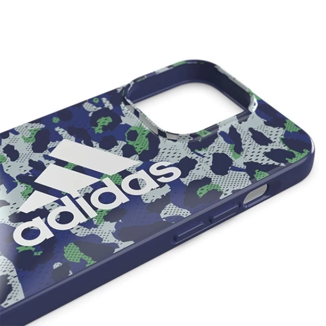 Чехол Adidas OR Snap Case Leopard для iPhone 13 | 13 Pro Blue (47260)
