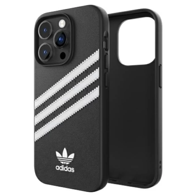 Чехол Adidas OR Moulded Case PU для iPhone 14 Pro Black (50186)