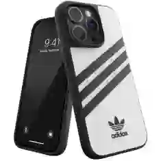 Чохол Adidas OR Moulded Case PU для iPhone 14 Pro White Black (50190)