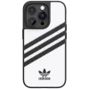 Чехол Adidas OR Moulded Case PU для iPhone 14 Pro White Black (50190)