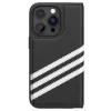 Чехол-книжка Adidas OR Booklet Case PU для iPhone 14 Pro Black White (50196)