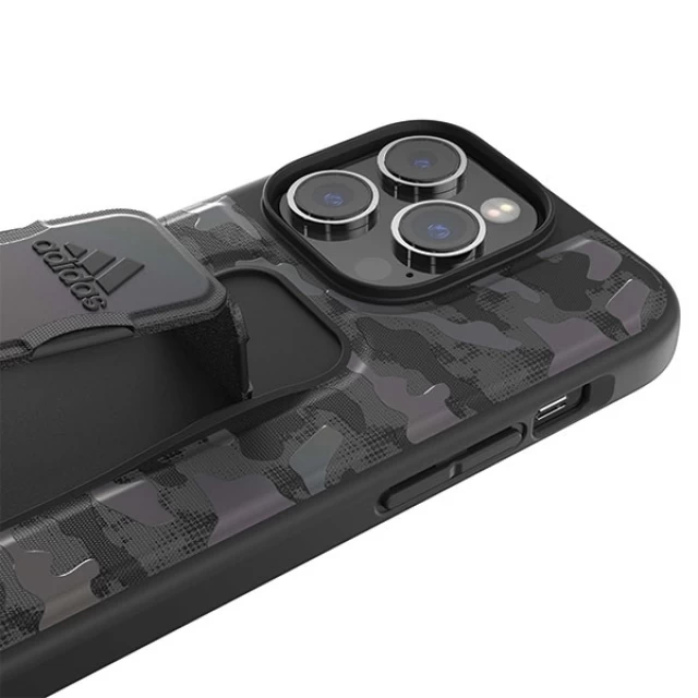 Чехол Adidas SP Grip Case Camo для iPhone 14 Pro Black (50249)