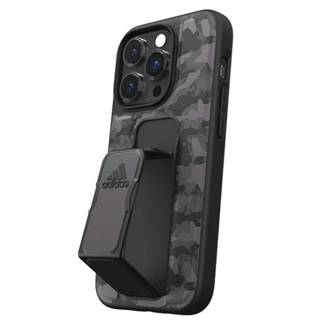 Чохол Adidas SP Grip Case Camo для iPhone 14 Pro Black (50249)