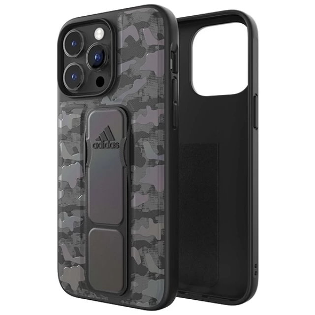 Чехол Adidas SP Grip Case Camo для iPhone 14 Pro Max Black (50250)