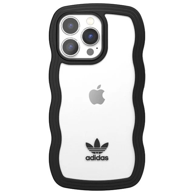 Чохол Adidas OR Wavy Case для iPhone 13 | 13 Pro Black Transparent (51900)