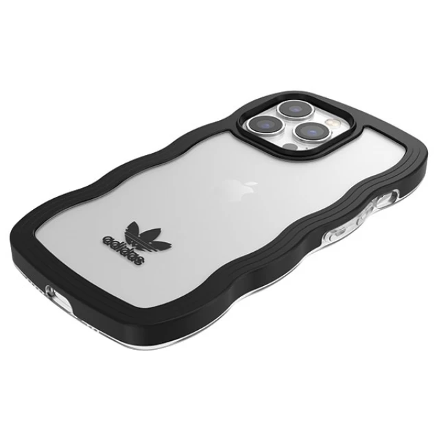 Чехол Adidas OR Wavy Case для iPhone 13 | 13 Pro Black Transparent (51900)