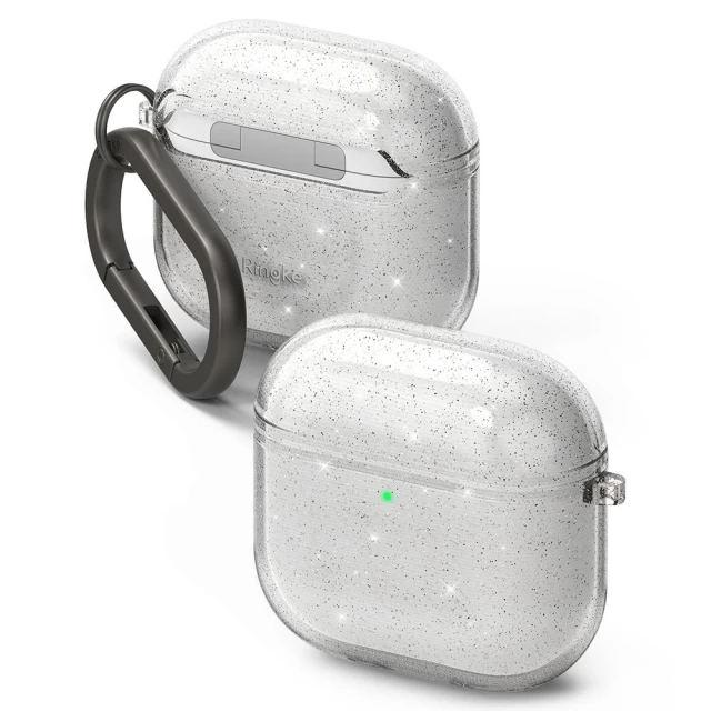 Чохол для навушників Ringke Air для AirPods 4 Glitter Clear (8800274964495)