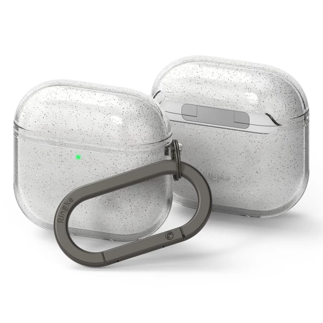 Чохол для навушників Ringke Air для AirPods 4 Glitter Clear (8800274964495)