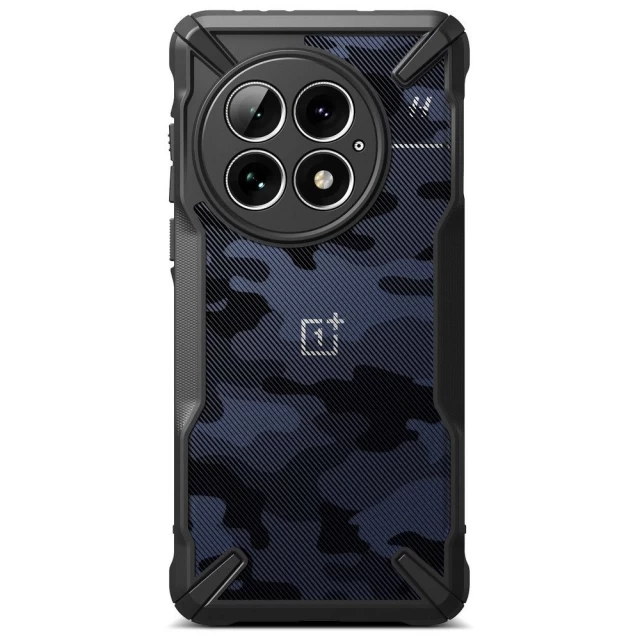 Чохол Ringke Fusion X для OnePlus 13 Camo Black (8800274967991)