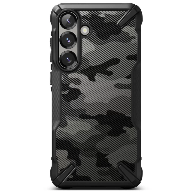 Чохол Ringke Fusion X для Samsung Galaxy S25 Camo Black (8800274968271)