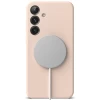 Чохол Ringke Silicone Magnetic для Samsung Galaxy S25 Pink Sand with MagSafe (8800274968431)