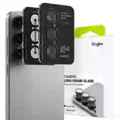 Защитное стекло Ringke для камеры Samsung Galaxy S25 (S931) Camera Frame Protector (2 pack) Black (8800274968462)