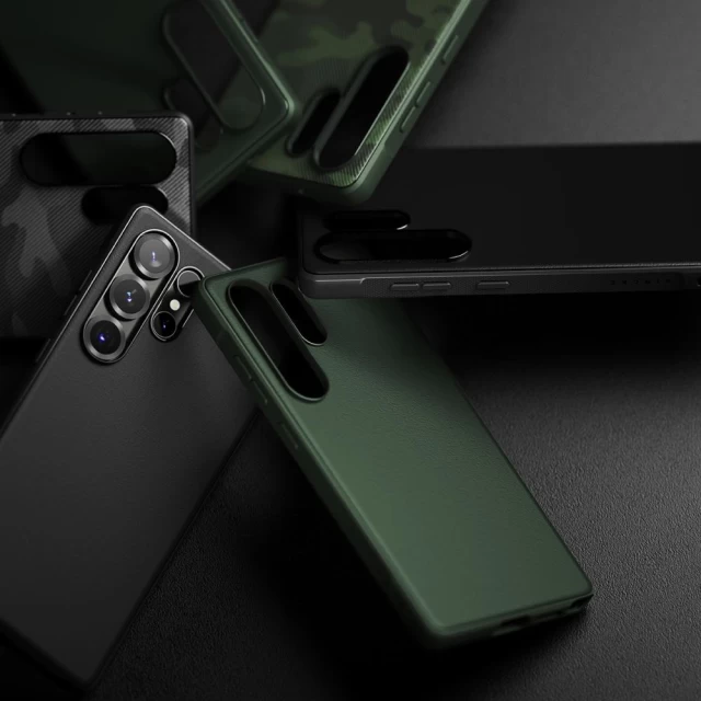 Чохол Ringke Onyx для Samsung Galaxy S25 Ultra Dark Green (8800274969193)