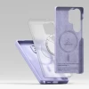 Чехол Ringke Silicone Magnetic для Samsung Galaxy S25 Ultra Lavender with MagSafe (8800274969292)