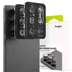 Защитное стекло Ringke для камеры Samsung Galaxy S25 Ultra Camera Frame Protector (2 pack) Black (8800274969483)